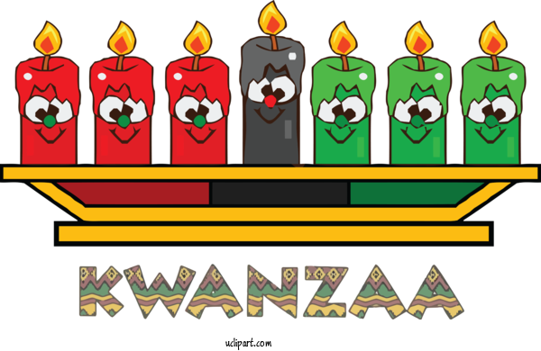 Free Holidays Drawing Design Logo For Kwanzaa Clipart Transparent Background