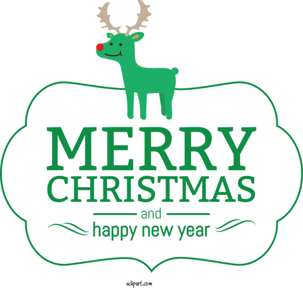 Free Holidays Reindeer Deer New York For Christmas Clipart Transparent Background
