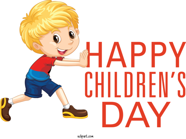 Free Holidays Meter Cartoon For Children's Day Clipart Transparent Background