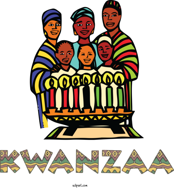 Free Holidays Kwanzaa Icon Kinara For Kwanzaa Clipart Transparent Background