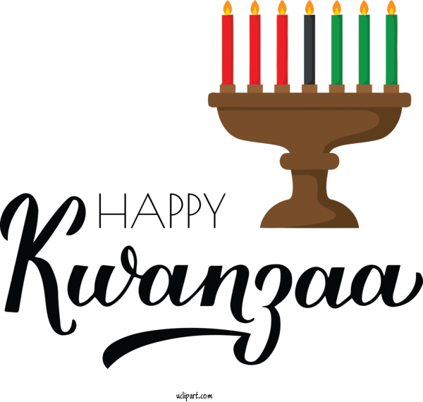 Free Holidays Kinara Kwanzaa Hanukkah For Kwanzaa Clipart Transparent Background