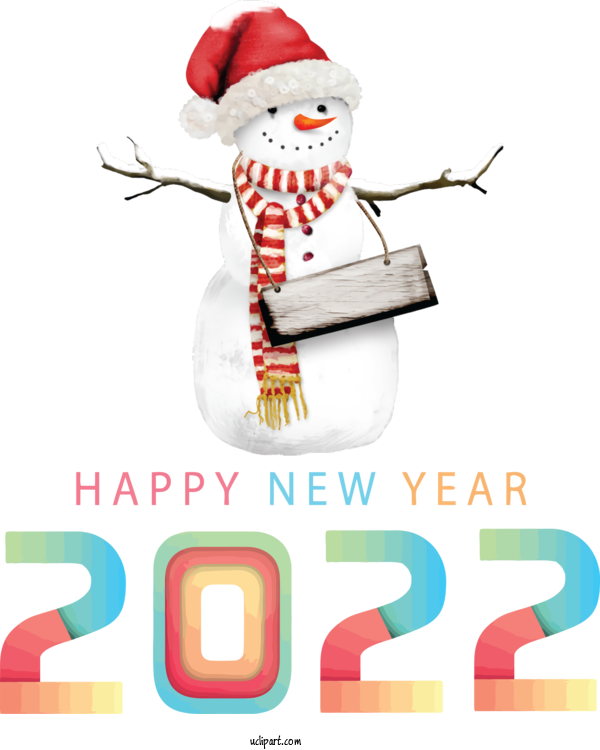 Free Holidays New Year Mrs. Claus Christmas Day For New Year 2022 Clipart Transparent Background