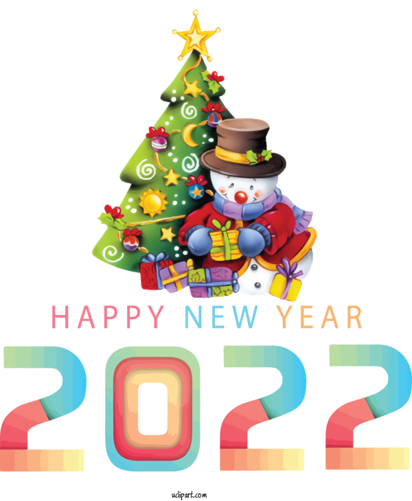 Free Holidays Nouvel An 2022 New Year 2022 New Year For New Year 2022 Clipart Transparent Background