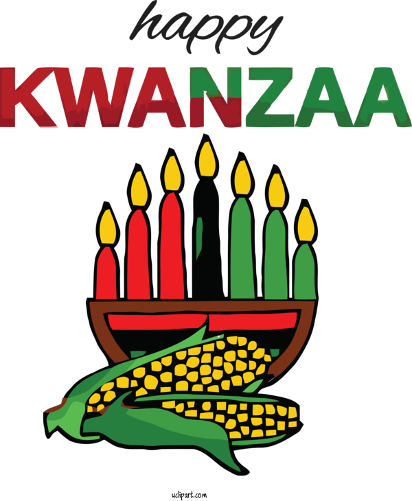 Free Holidays The African American Holiday Of Kwanzaa: A Celebration Of Family, Community & Culture Kwanzaa Kinara For Kwanzaa Clipart Transparent Background
