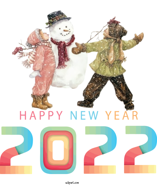 Free Holidays New Year 2022 Mrs. Claus New Year For New Year 2022 Clipart Transparent Background