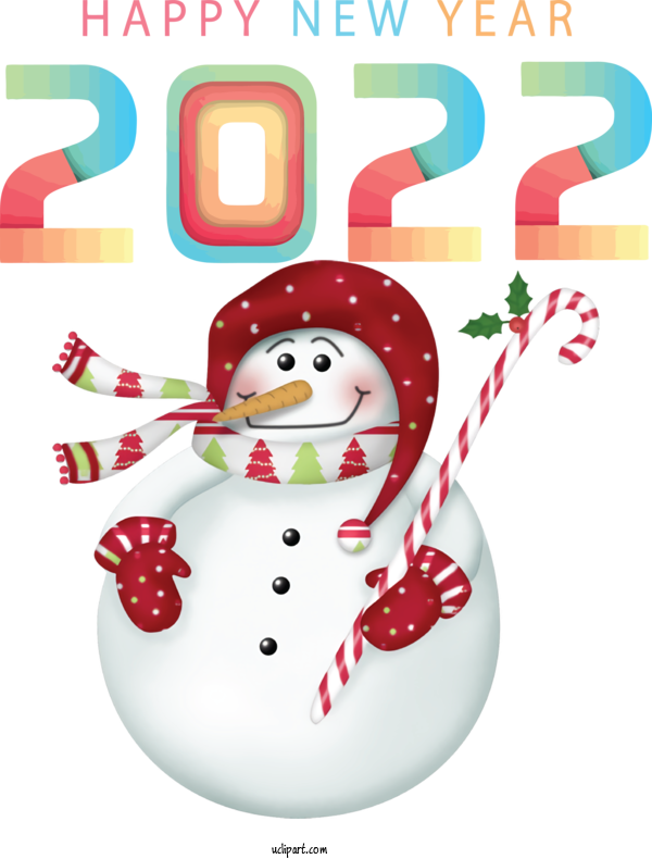 Free Holidays Hello 2021 Christmas Day New Year For New Year 2022 Clipart Transparent Background