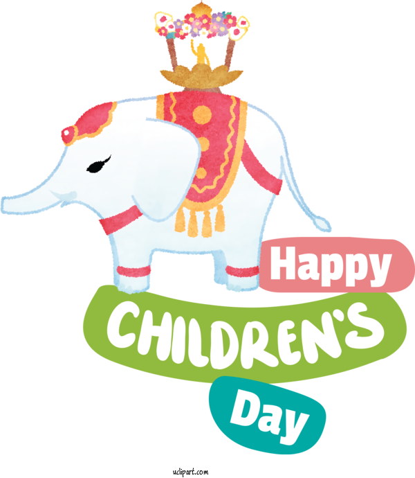 Free Holidays Logo Line Character For Children's Day Clipart Transparent Background