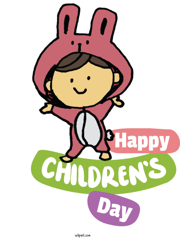 Free Holidays Icon Logo Drawing For Children's Day Clipart Transparent Background