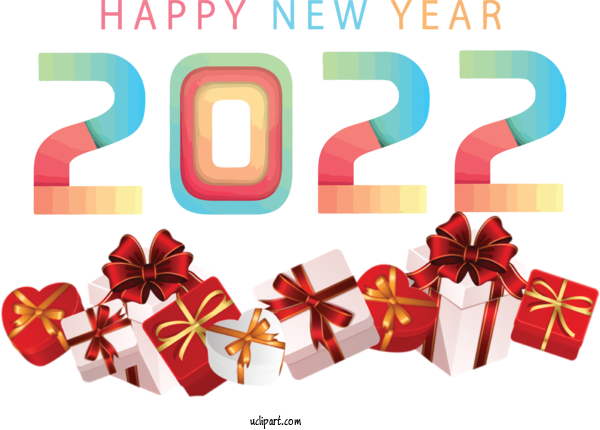 Free Holidays Happy New Year 2022 Happy New Year Christmas Day For New Year 2022 Clipart Transparent Background