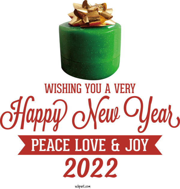 Free Holidays Interstate 495 Font Tree For New Year 2022 Clipart Transparent Background