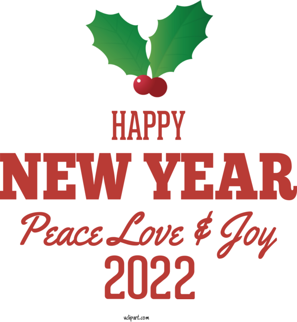 Free Holidays KFC Flower For New Year 2022 Clipart Transparent Background