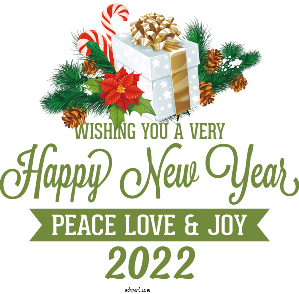 Free Holidays Rudolph Christmas Day Christmas Gift For New Year 2022 Clipart Transparent Background