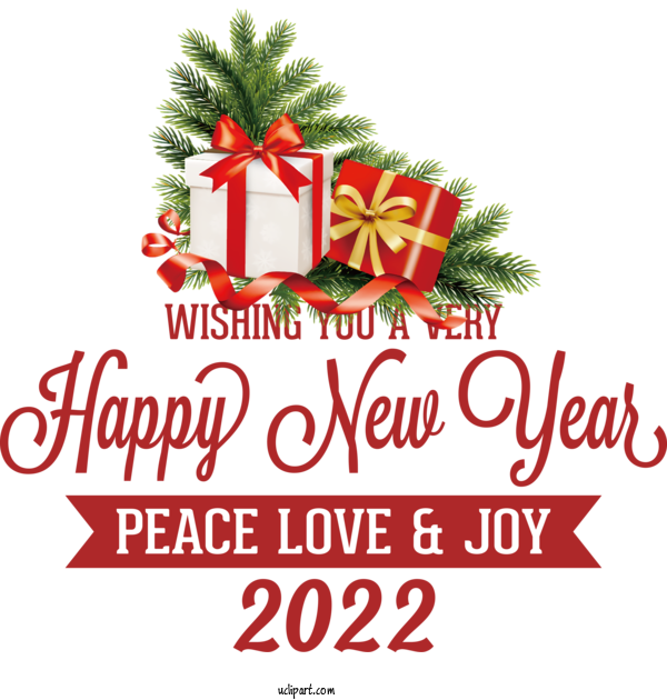 Free Holidays Christmas Day Happy New Year 2022 New Year For New Year 2022 Clipart Transparent Background