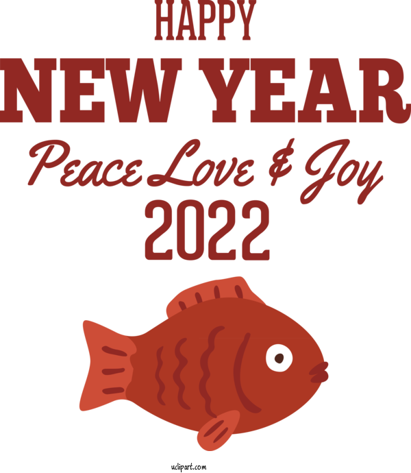 Free Holidays Line Fish ASEAN Youth Leaders Association Cambodia For New Year 2022 Clipart Transparent Background