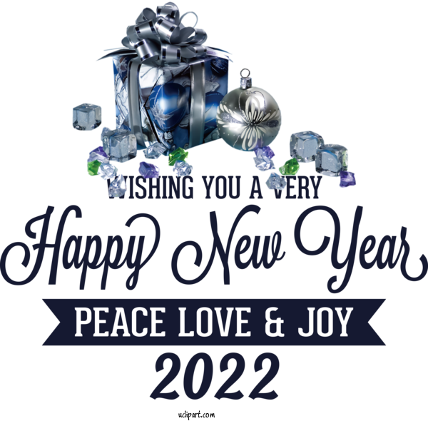 Free Holidays Icon Drawing Logo For New Year 2022 Clipart Transparent Background