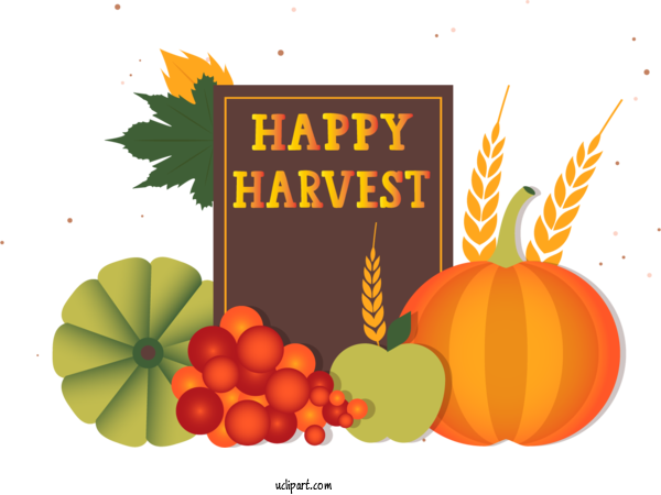 Free Holidays Thanksgiving Pumpkin Vegetarian Cuisine For Thanksgiving Clipart Transparent Background