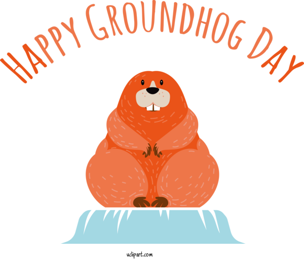 Free Holidays Groundhog Groundhog Day Vector For Groundhog Day Clipart Transparent Background