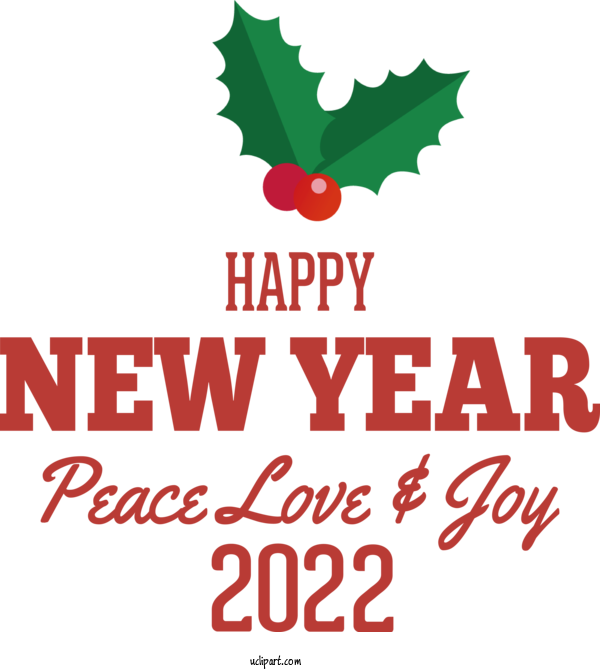 Free Holidays Leaf Logo Los Angeles International Airport For New Year 2022 Clipart Transparent Background
