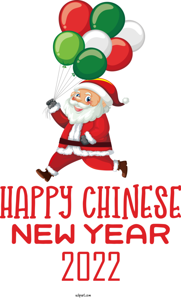 Free Holidays Christmas Day Bauble Santa Claus For Chinese New Year Clipart Transparent Background