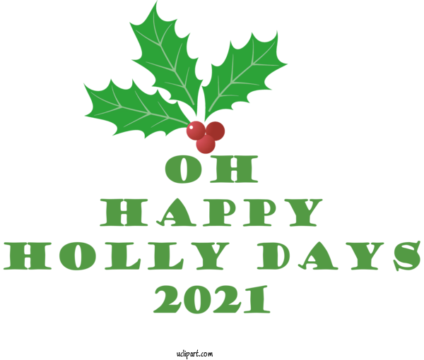 Free Holidays Logo Leaf Matter For Christmas Clipart Transparent Background