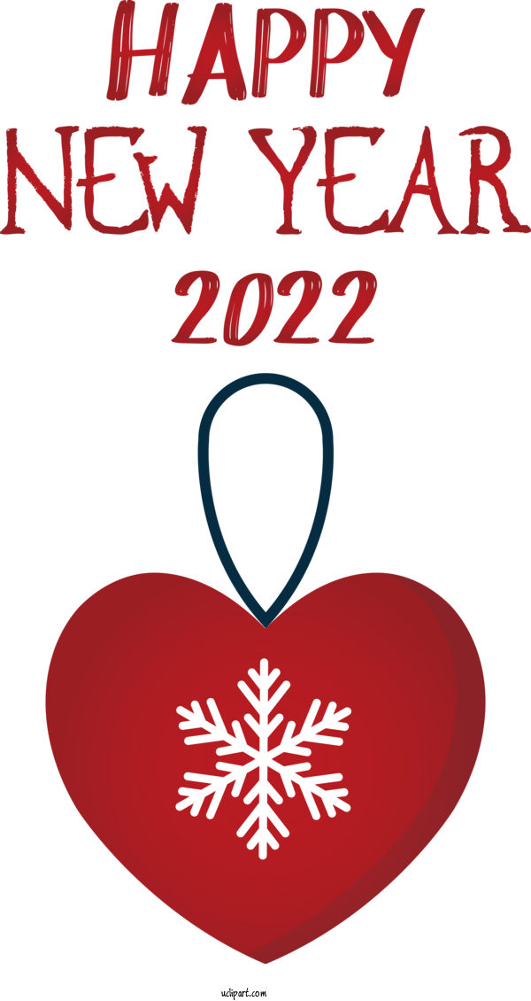 Free Holidays M 095 Line Heart For New Year 2022 Clipart Transparent Background