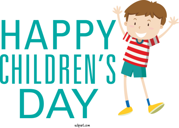 Free Holidays Shoe Clothing Human For Children's Day Clipart Transparent Background