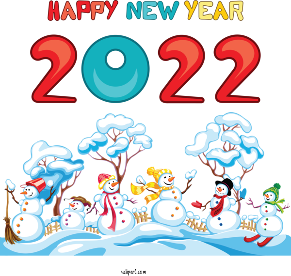 Free Holidays Christmas Day Merry Christmas And Happy New Year 2022 New Year For New Year 2022 Clipart Transparent Background