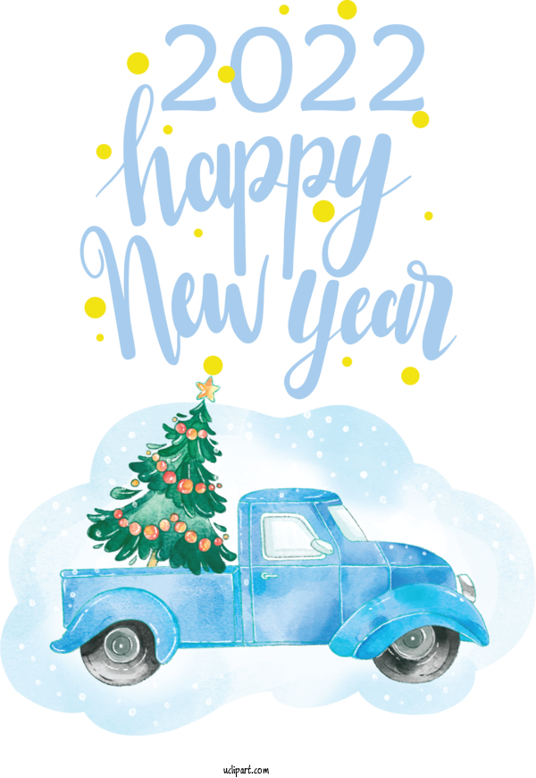 Free Holidays Vehicle Designer Design New Year For New Year 2022 Clipart Transparent Background