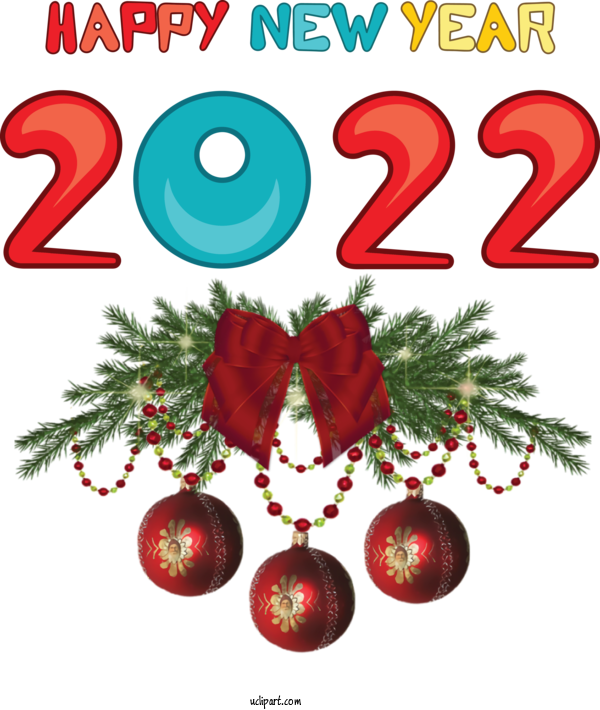 Free Holidays New Year 2022 Merry Christmas And Happy New Year 2022 Christmas Day For New Year 2022 Clipart Transparent Background