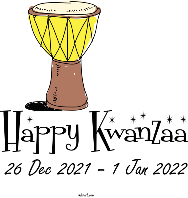 Free Holidays Hand Drum Human Drum For Kwanzaa Clipart Transparent Background