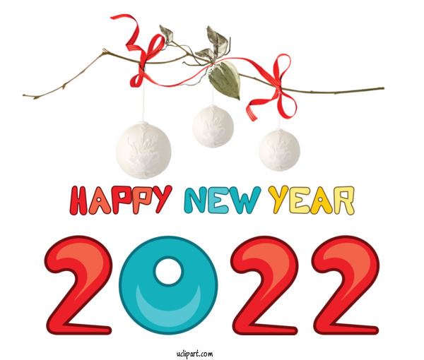 Free Holidays Bauble Christmas Day Design For New Year 2022 Clipart Transparent Background