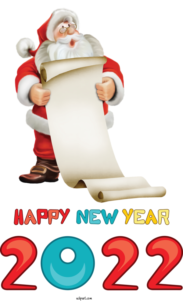 Free Holidays Christmas Graphics Mrs. Claus New Year For New Year 2022 Clipart Transparent Background