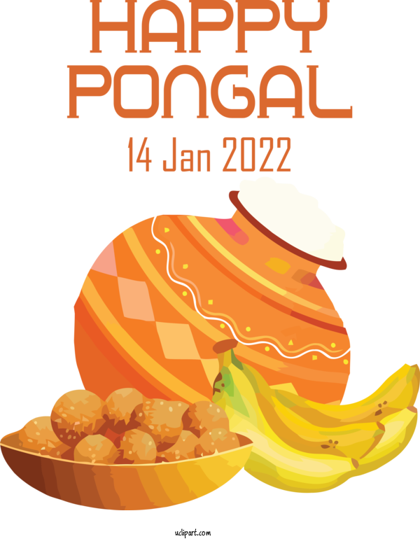 Free Holidays Vegetarian Cuisine Pongal Junk Food For Pongal Clipart Transparent Background