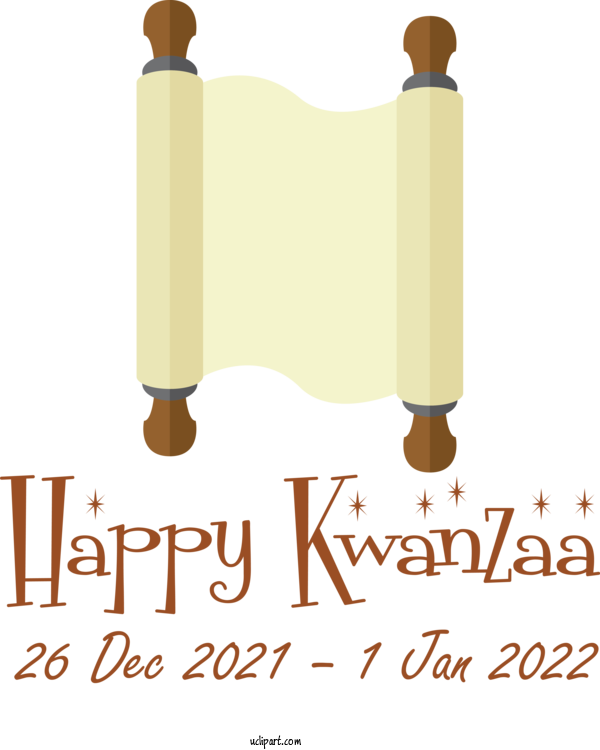 Free Holidays Design Line Spring Break For Kwanzaa Clipart Transparent Background