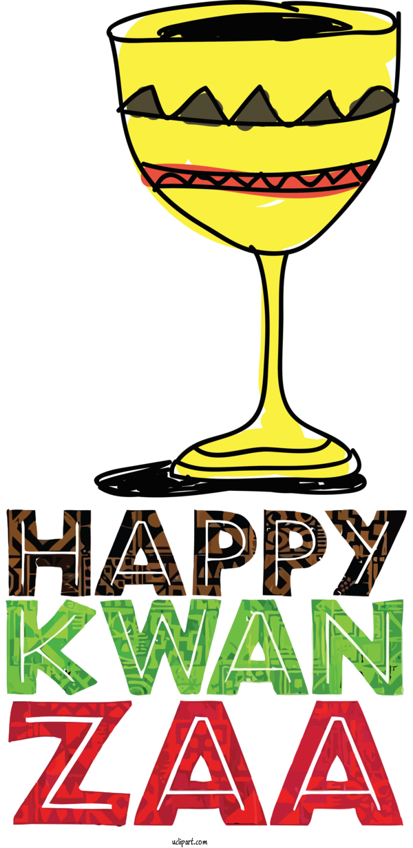 Free Holidays Logo Line Yellow For Kwanzaa Clipart Transparent Background