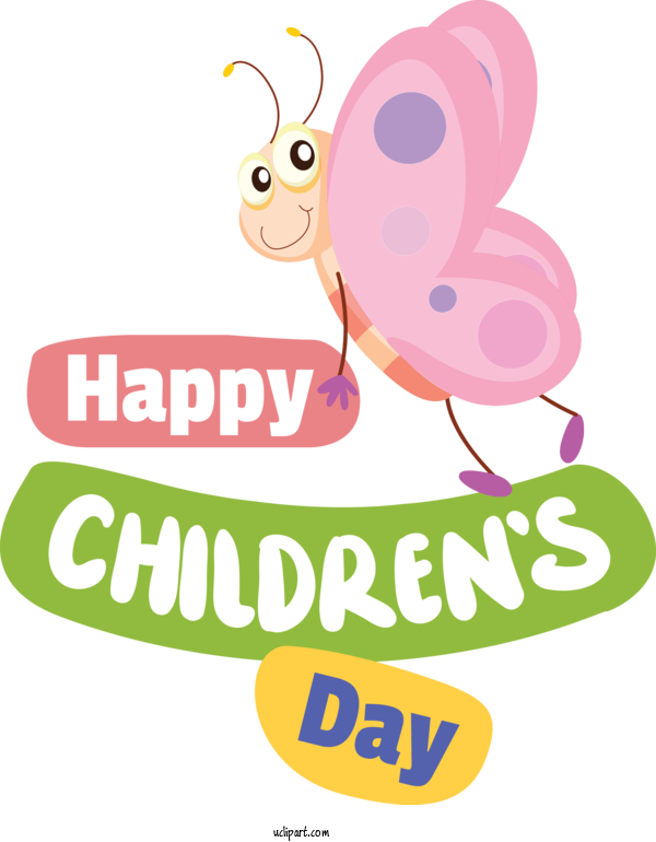 Free Holidays Cartoon Logo Balloon For Children's Day Clipart Transparent Background