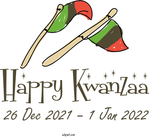 Free Holidays Design Logo Shoe For Kwanzaa Clipart Transparent Background