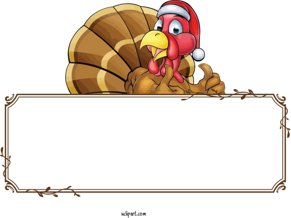 Free Holidays Christmas Day Thanksgiving Turkey Turkey For Thanksgiving Clipart Transparent Background