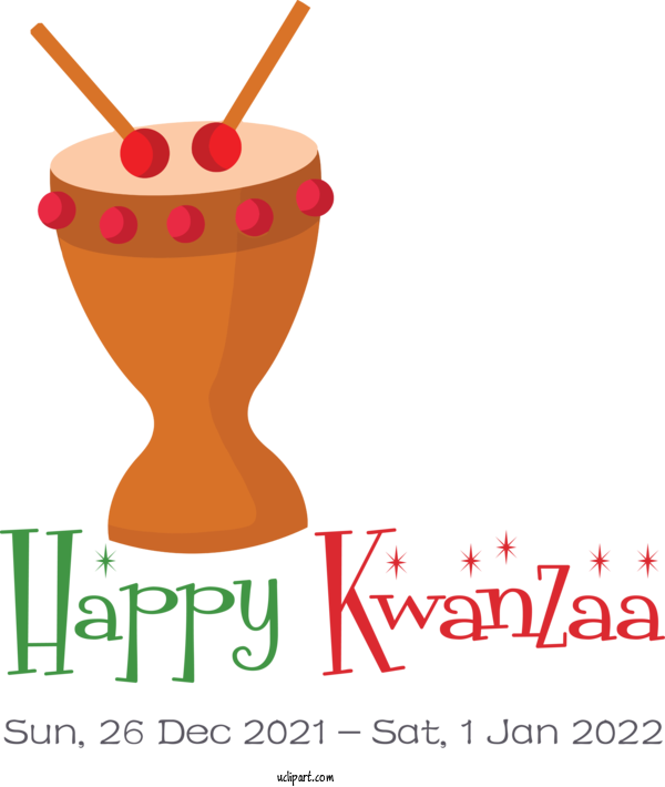 Free Holidays Superfood Line Meter For Kwanzaa Clipart Transparent Background