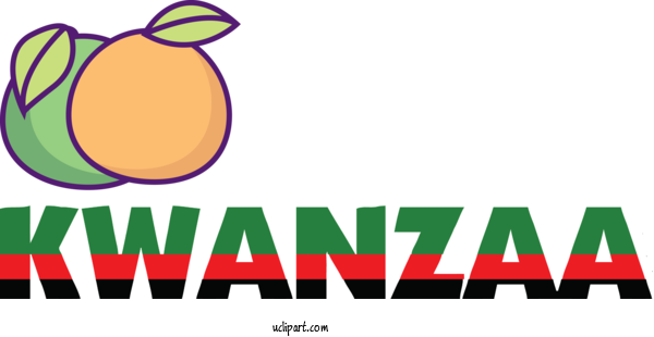 Free Holidays Logo Design Human For Kwanzaa Clipart Transparent Background
