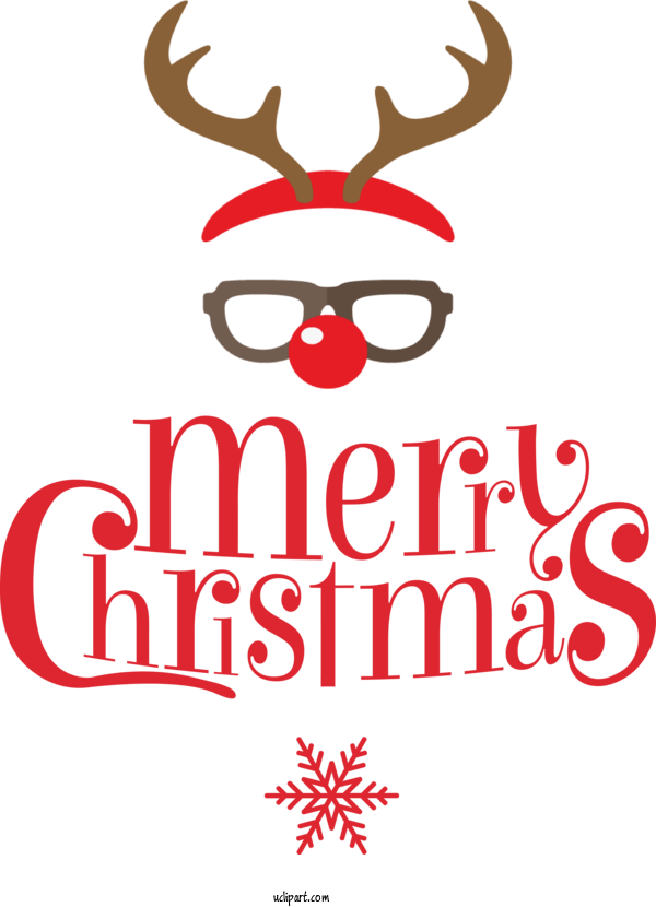 Free Holidays Reindeer Design Christmas Decoration For Christmas Clipart Transparent Background