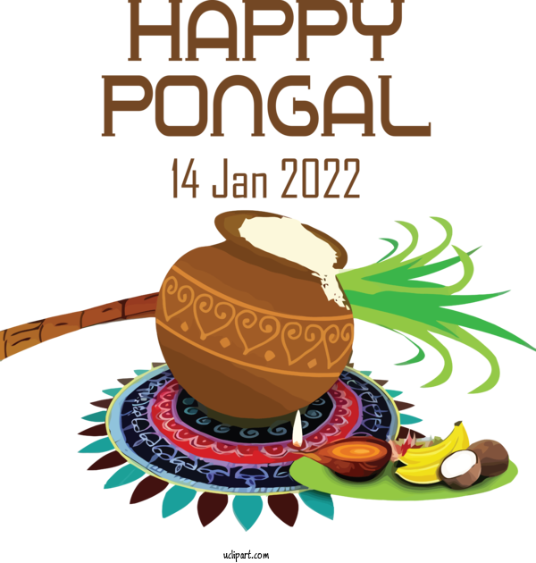 Free Holidays Pongal Pongal Rangoli Rangoli For Pongal Clipart Transparent Background