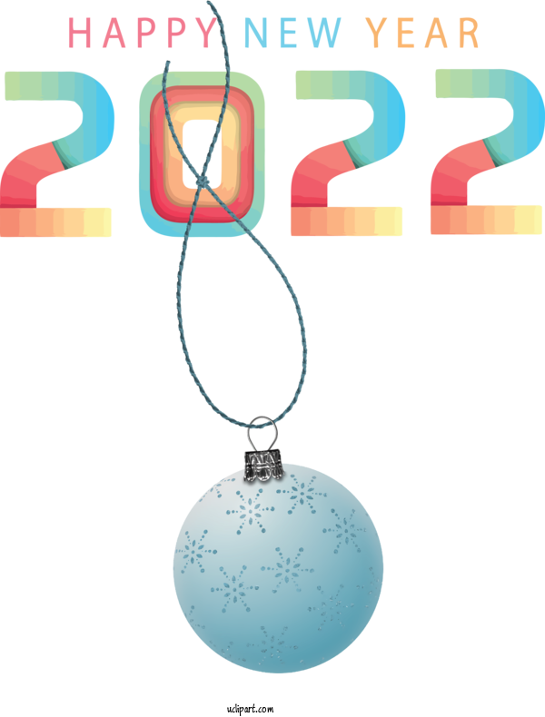 Free Holidays Design Fashion Font For New Year 2022 Clipart Transparent Background