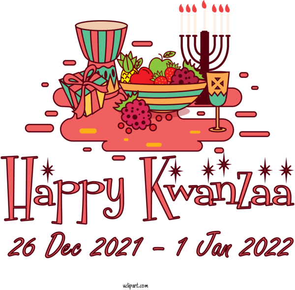 Free Holidays Design Line Flower For Kwanzaa Clipart Transparent Background