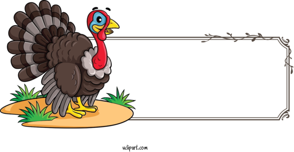Free Holidays Wild Turkey Cartoon Thanksgiving For Thanksgiving Clipart Transparent Background