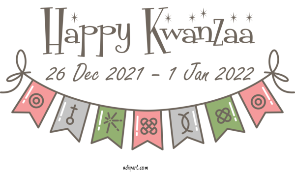 Free Holidays Birthday Party Party Decoration For Kwanzaa Clipart Transparent Background