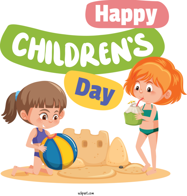 Free Holidays Children's Day Christmas Day Holiday For Children's Day Clipart Transparent Background