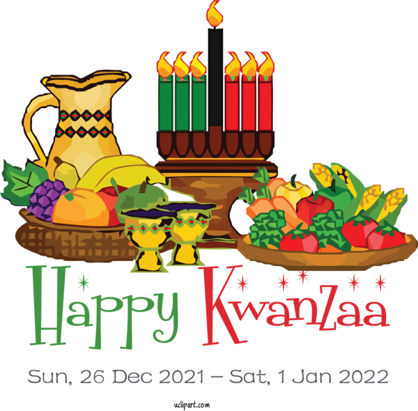 Free Holidays HANUKKAH (JEWISH FESTIVAL) Kinara Kwanzaa For Kwanzaa Clipart Transparent Background