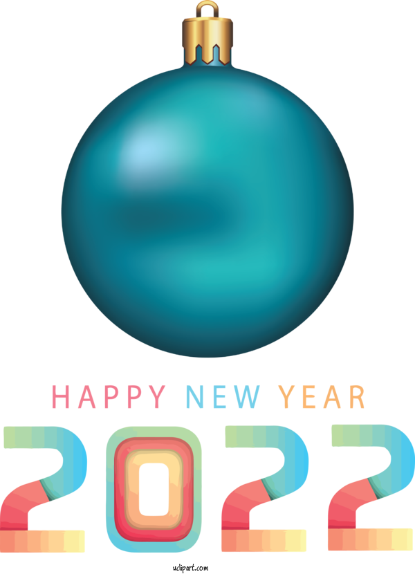 Free Holidays Bauble Design Line For New Year 2022 Clipart Transparent Background