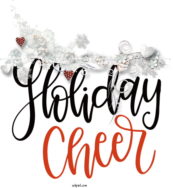 Free Holidays Logo Font Jewellery For Christmas Clipart Transparent Background